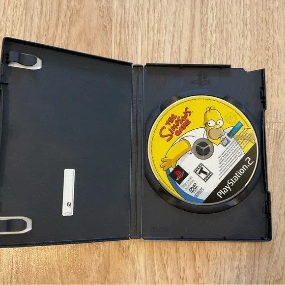 The Simpsons Game PS2 PlayStation 2 EA Teen